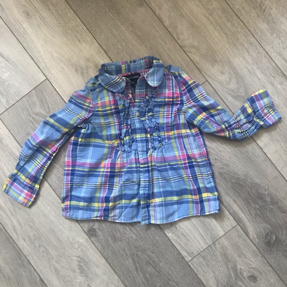 Ruffled Ralph Lauren Button Up Shirt